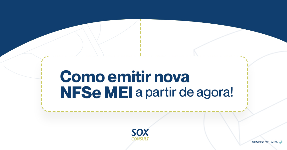 Como emitir nova NFSe MEI a partir de agora